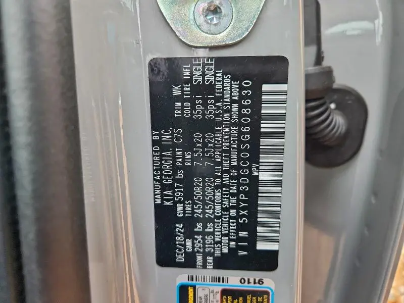 2025 KIA TELLURIDE EX  