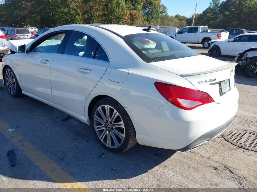 2018 MERCEDES-BENZ CLA 250  