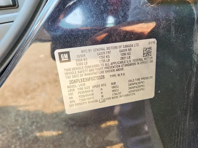 2015 GMC TERRAIN SLT  