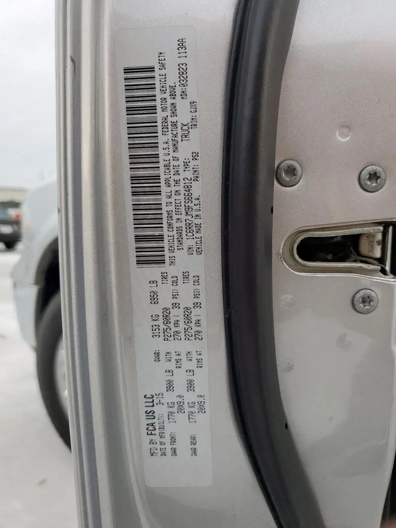 2015 RAM 1500 LARAMIE