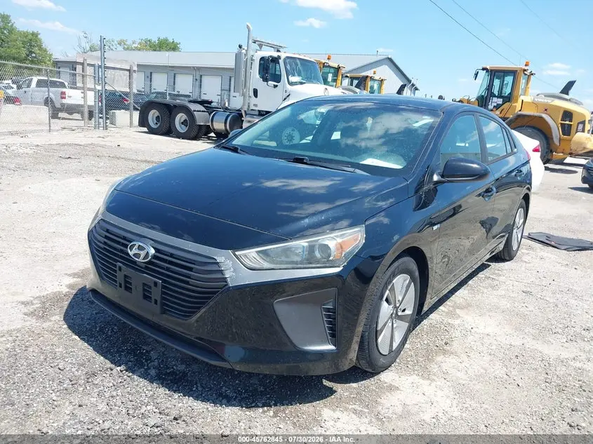 2018 HYUNDAI IONIQ HYBRID BLUE