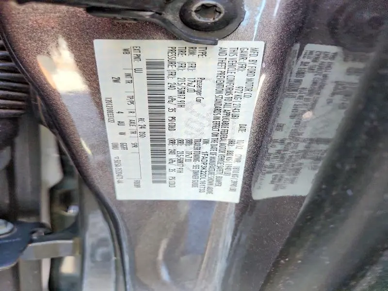 2013 FORD FOCUS SE  