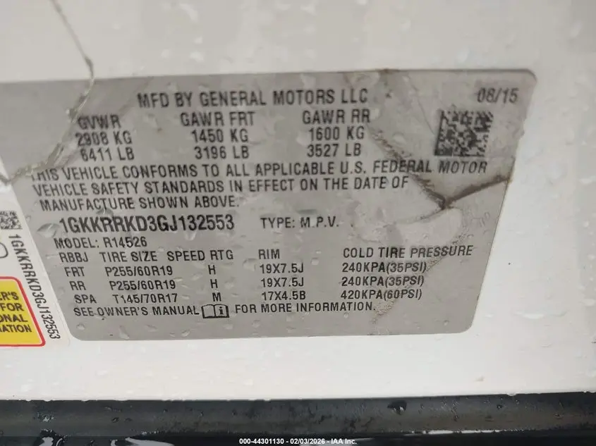 2016 GMC ACADIA SLT-1