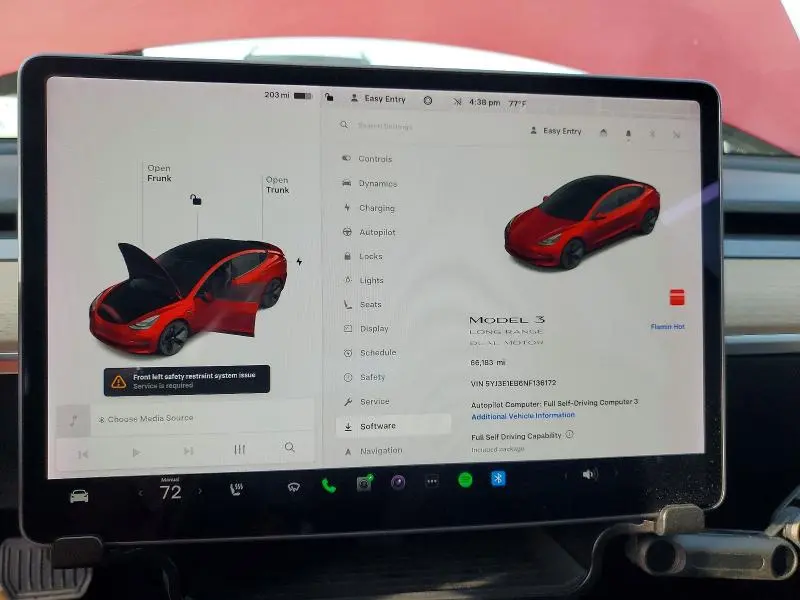 2022 TESLA MODEL 3   