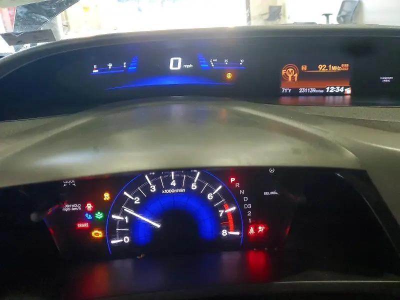2012 HONDA CIVIC EX  