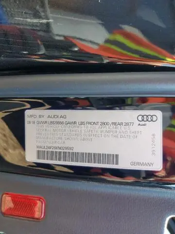 2019 AUDI A6 PREMIUM PLUS  