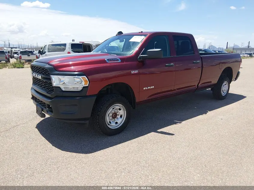 2020 RAM 2500 TRADESMAN  4X4 8' BOX