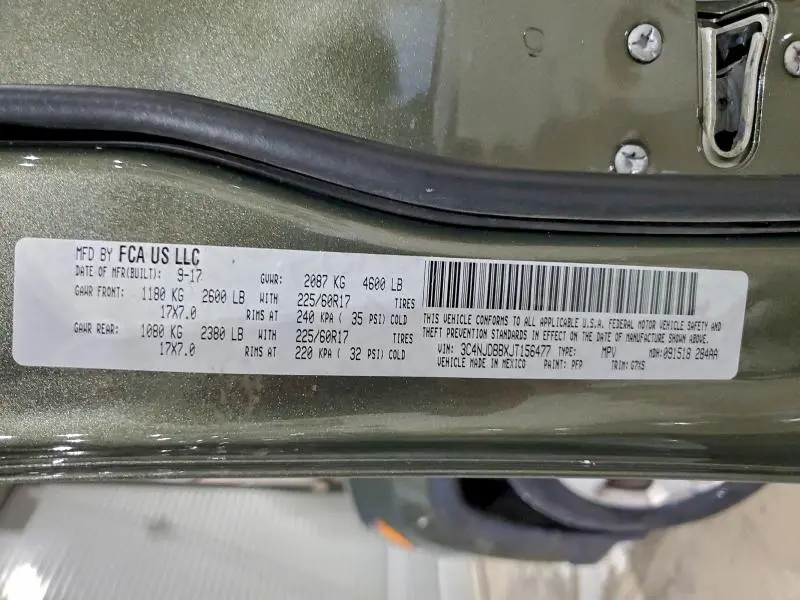 2018 JEEP COMPASS LATITUDE  