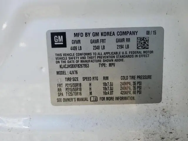 2015 BUICK ENCORE PREMIUM  