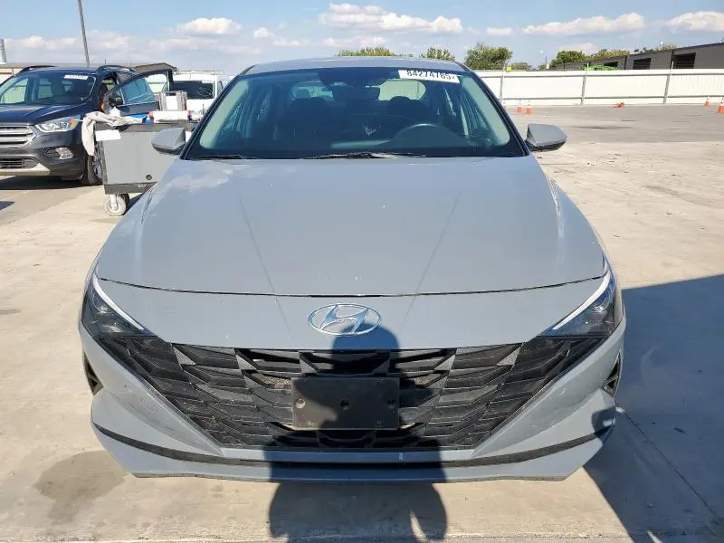 2021 HYUNDAI ELANTRA BLUE  