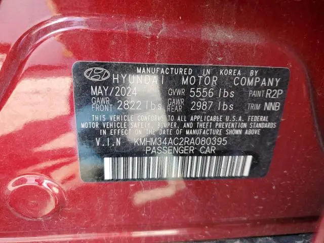 2024 HYUNDAI IONIQ 6 SEL  