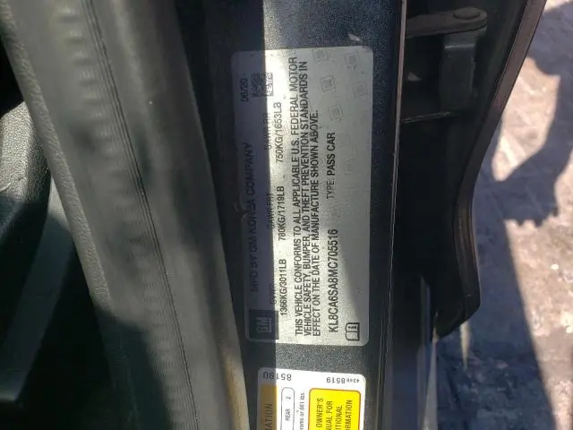 2021 CHEVROLET SPARK LS  