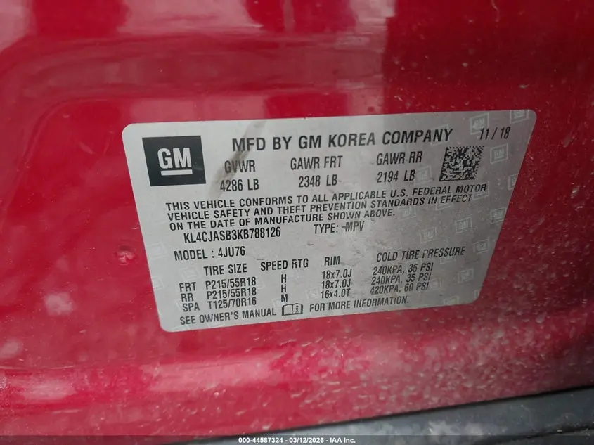 2019 BUICK ENCORE FWD PREFERRED