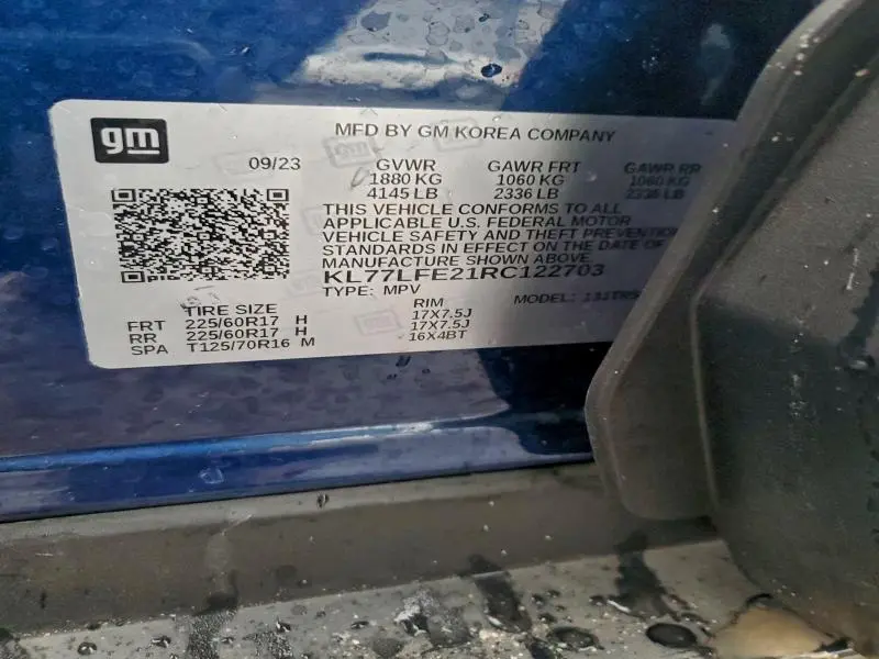 2024 CHEVROLET TRAX LS  