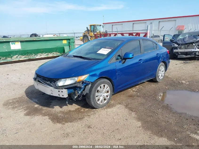 2012 HONDA CIVIC LX