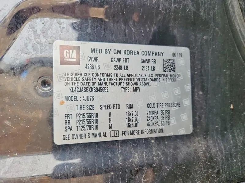 2019 BUICK ENCORE PREFERRED  