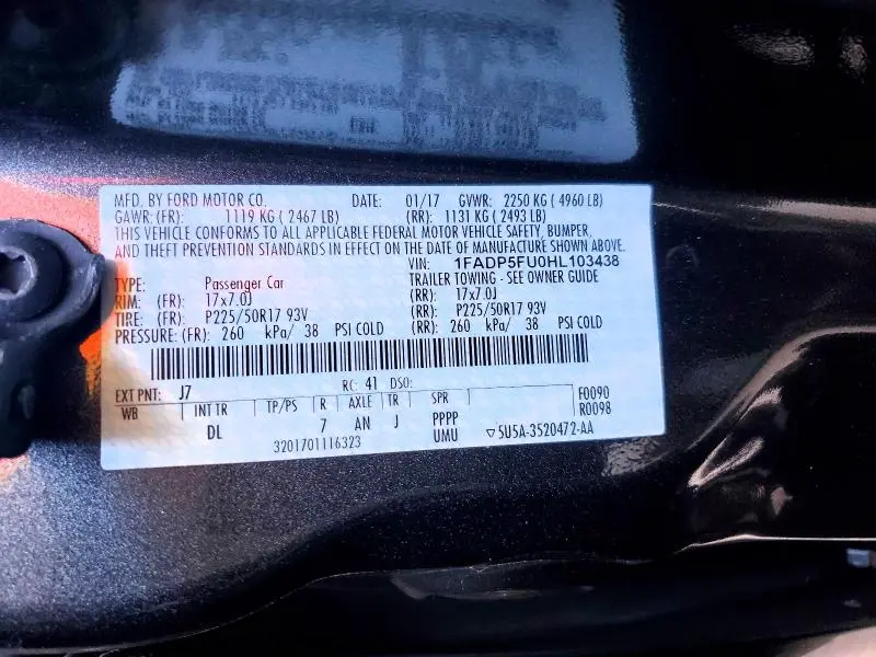 2017 FORD C-MAX TITANIUM  