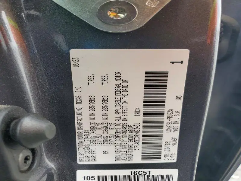 2024 TOYOTA TUNDRA SR5  
