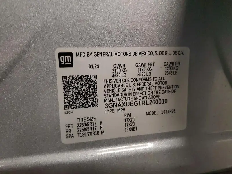 2024 CHEVROLET EQUINOX LT  