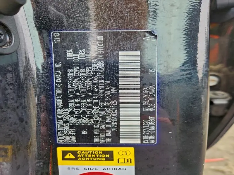 2014 LEXUS RX 350 BASE  