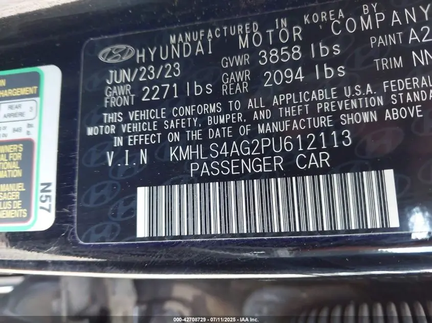 2023 HYUNDAI ELANTRA SEL