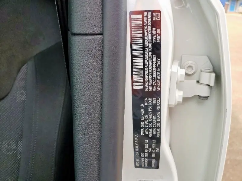 2017 JEEP RENEGADE LATITUDE  