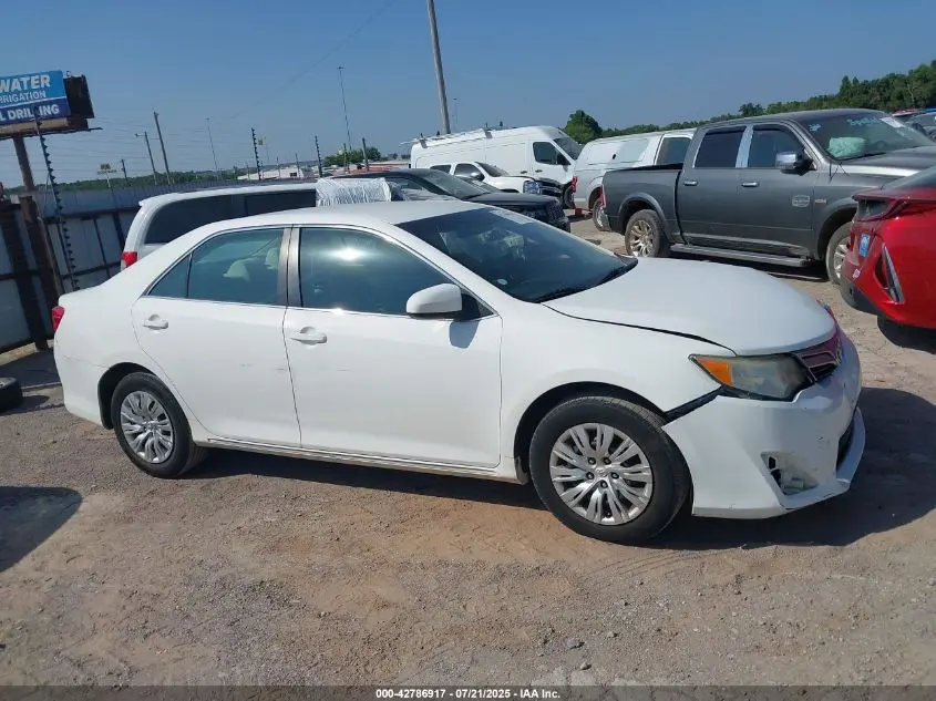 2012 TOYOTA CAMRY LE