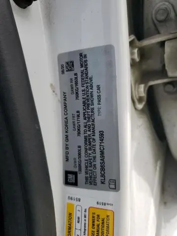 2021 CHEVROLET SPARK LS  