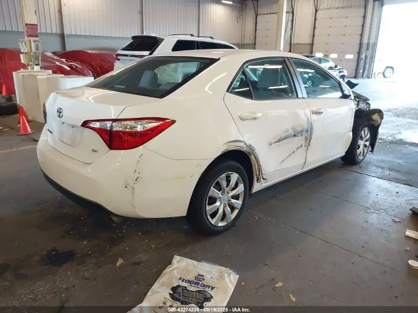 2016 TOYOTA COROLLA LE