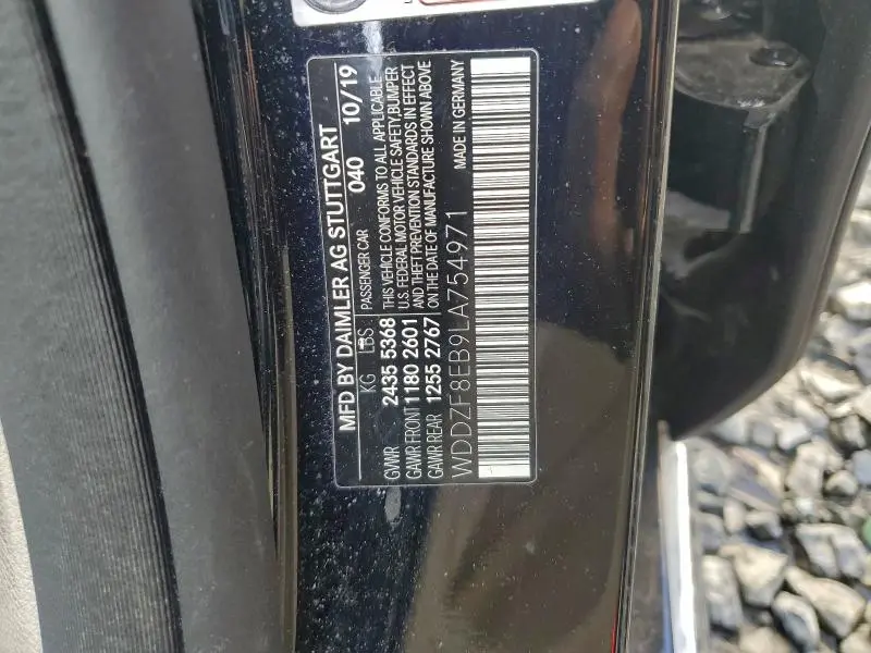 2020 MERCEDES-BENZ E 350 4MATIC  