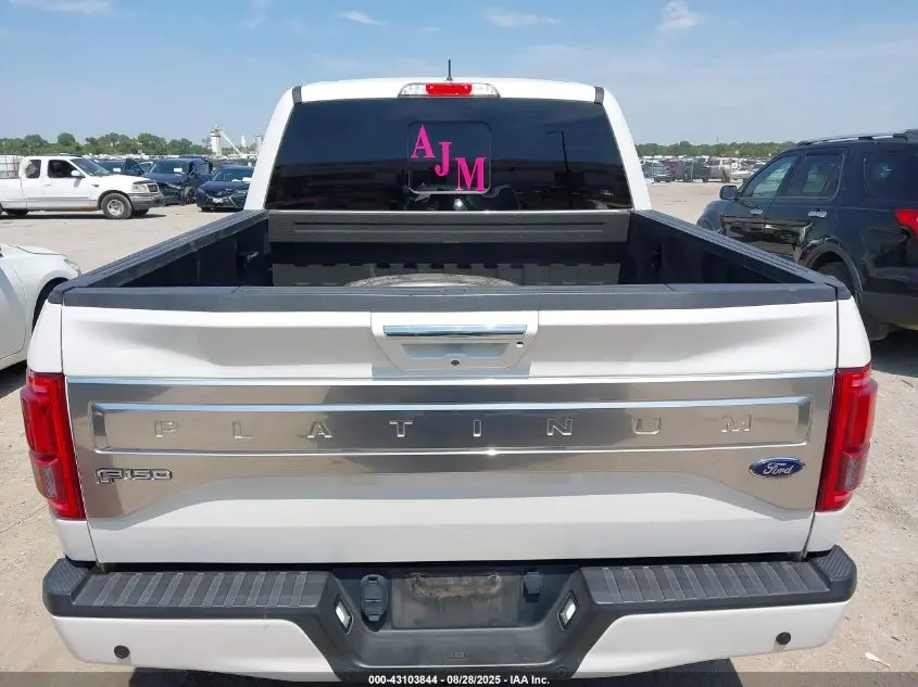 2017 FORD F-150 PLATINUM