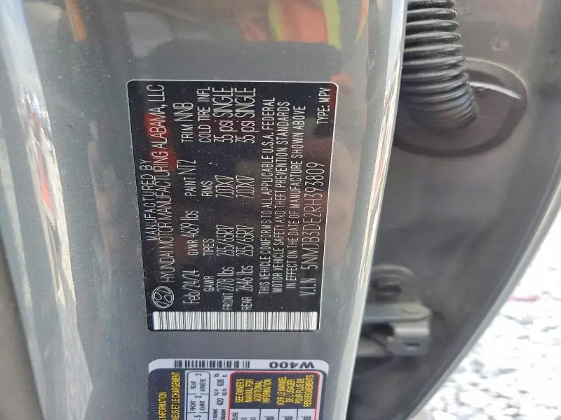 2024 HYUNDAI TUCSON SEL  