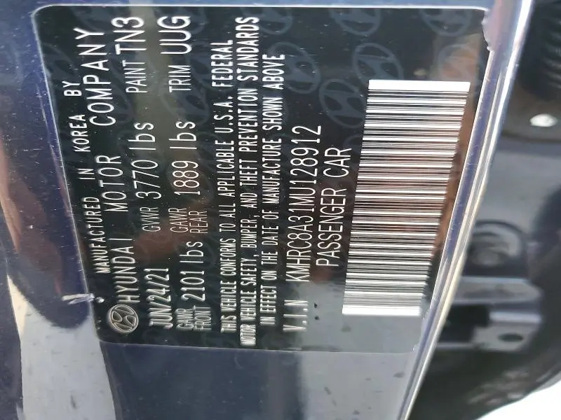2021 HYUNDAI VENUE DENIM  