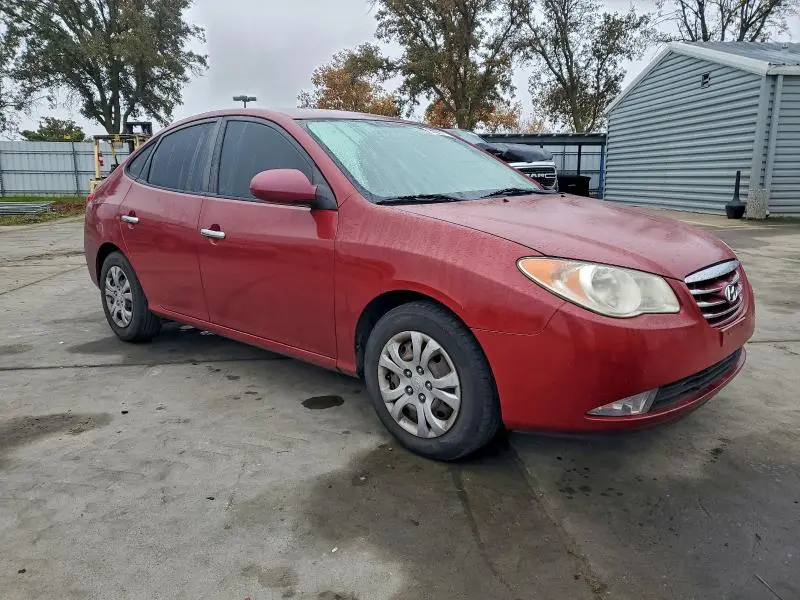 2010 HYUNDAI ELANTRA BLUE  