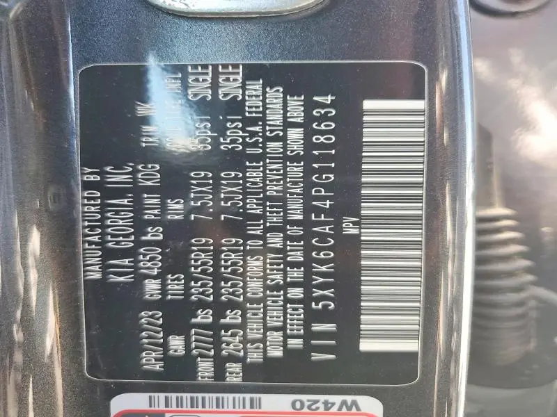 2023 KIA SPORTAGE X LINE  