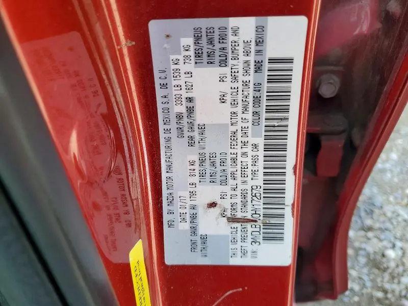 2017 TOYOTA YARIS IA BASE  