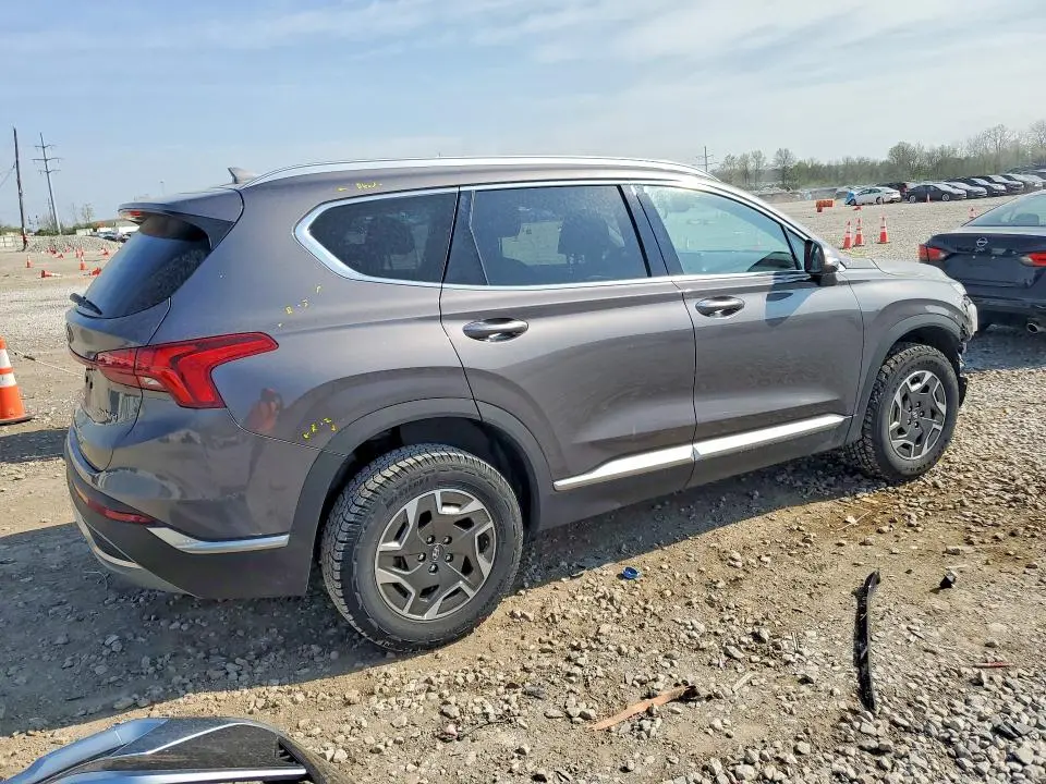 2022 HYUNDAI SANTA FE BLUE  