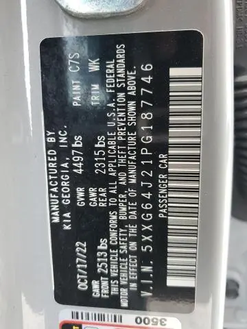 2023 KIA K5 GT LINE  