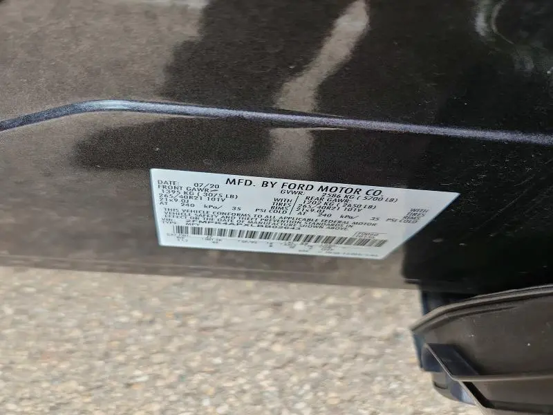 2020 FORD EDGE ST  