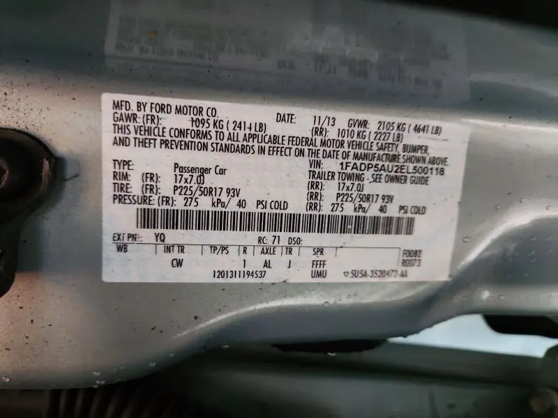 2014 FORD C-MAX SE  