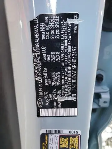 2023 HYUNDAI SANTA CRUZ SEL  