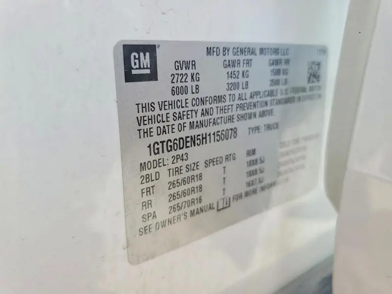 2017 GMC CANYON SLT  