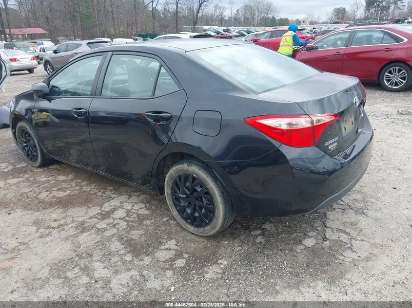 2017 TOYOTA COROLLA LE