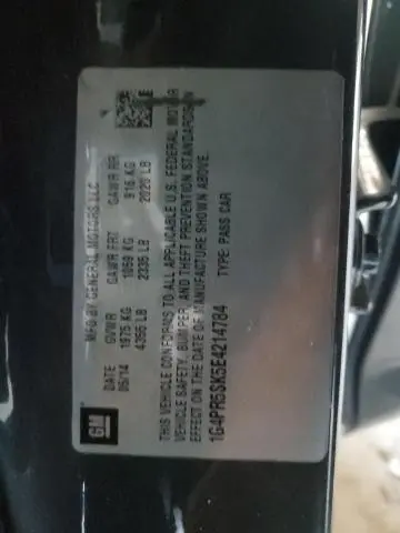 2014 BUICK VERANO CONVENIENCE  