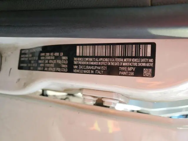 2018 JEEP RENEGADE SPORT  