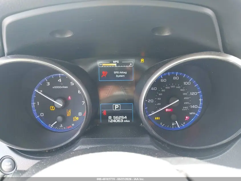 2018 SUBARU OUTBACK 2.5I PREMIUM