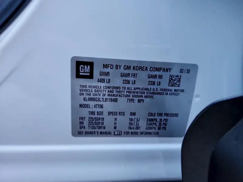 2020 BUICK ENCORE GX ESSENCE  