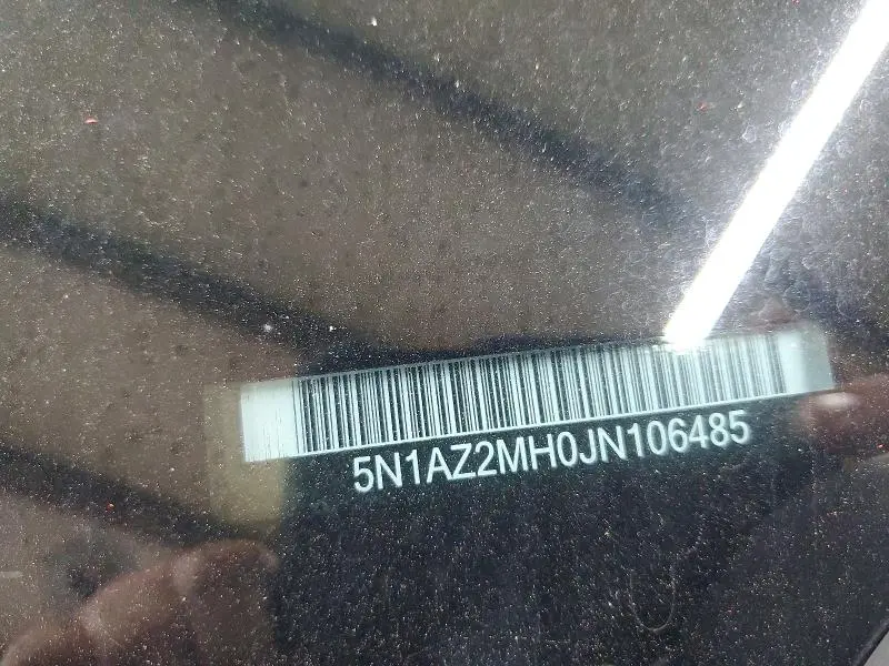 2018 NISSAN MURANO PLATINUM  