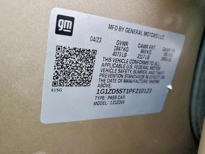 2023 CHEVROLET MALIBU LT  