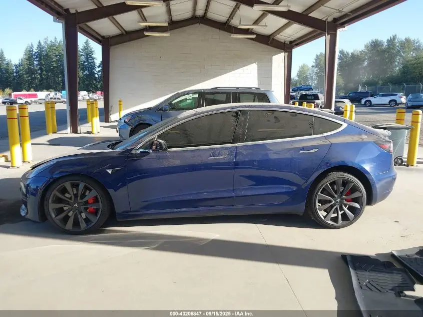 2020 TESLA MODEL 3 PERFORMANCE DUAL MOTOR ALL-WHEEL DRIVE
